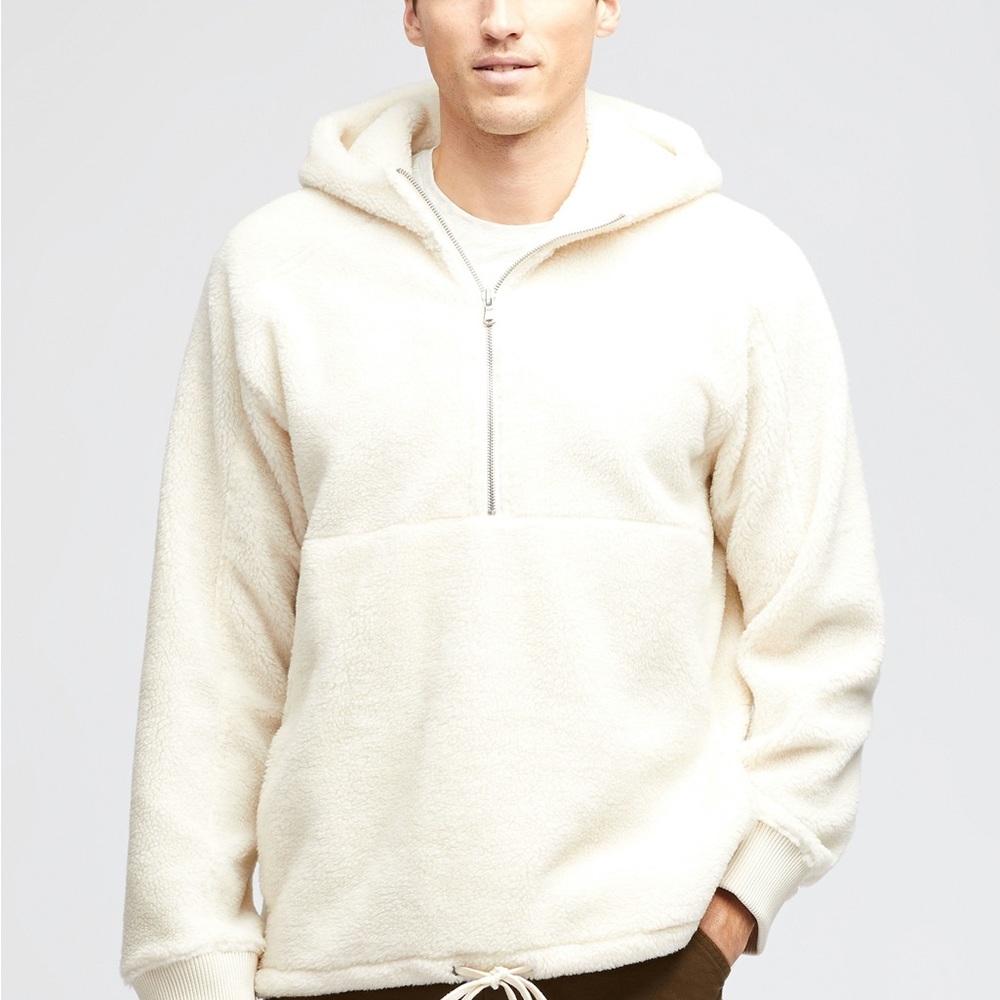 Bonobos Sherpa Half-Zip Hoodie